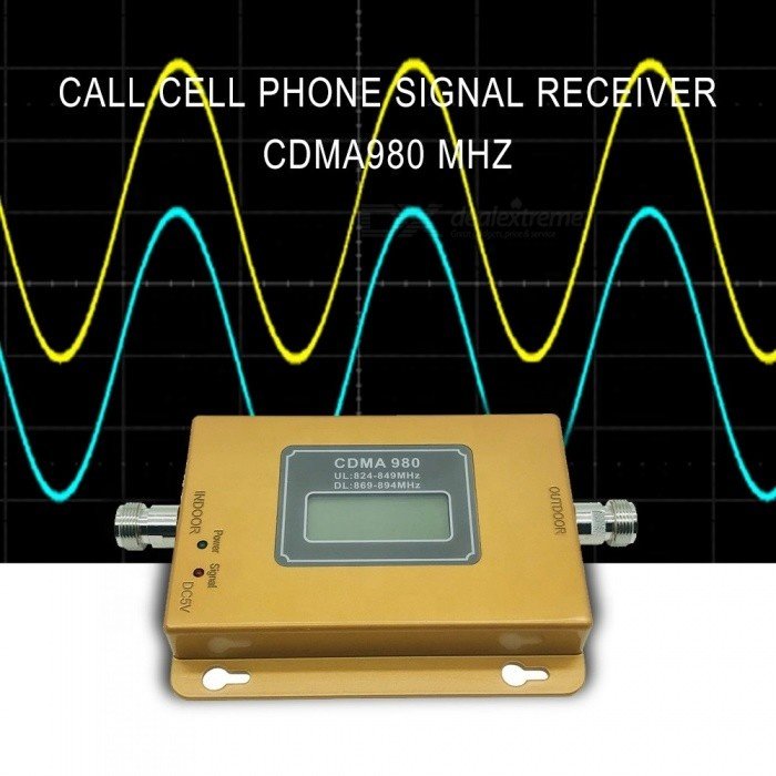 Cheap 70dB Gold LCD Display 2G 3G 4G GSM CDMA 980MHz Mobile Phone Signal Booster Amplifier Repeater
